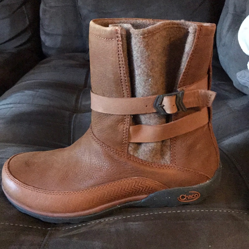 Chaco Leather Hopi Boots, never worn!